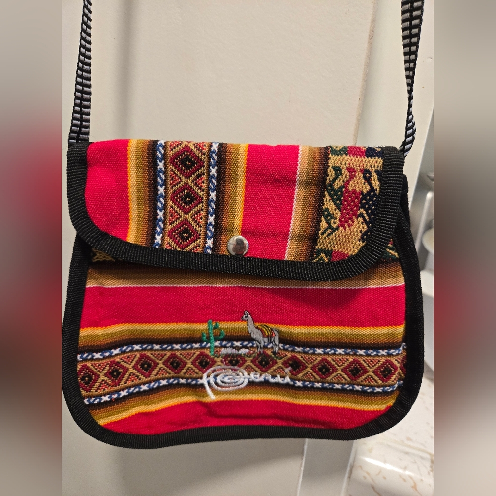 Colorful Embroidered Women's Bag